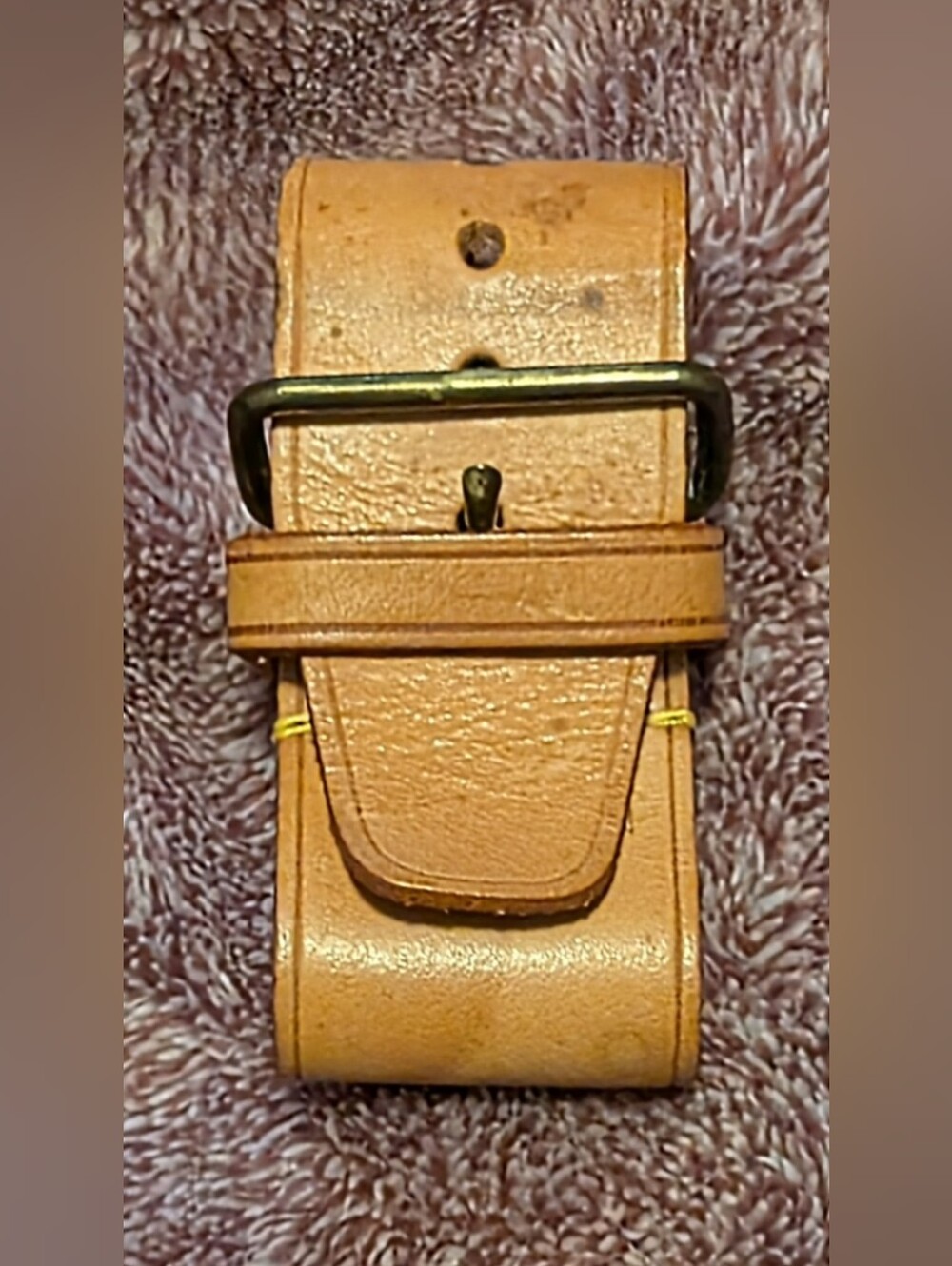 Louis Vuitton Vachetta Leather Buckle Strap Luggage Suitcase Replacement France